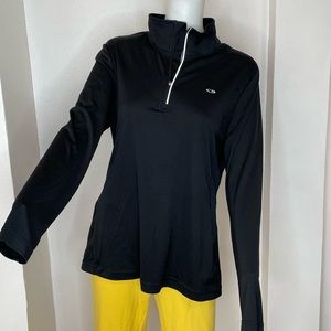 Black Half Zip Sweater